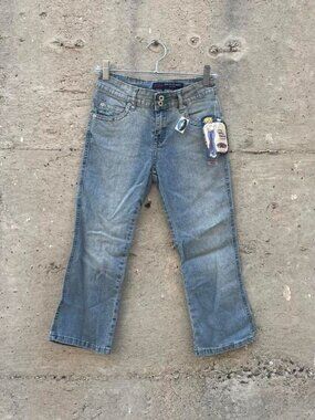 deadstock y2k denim capris